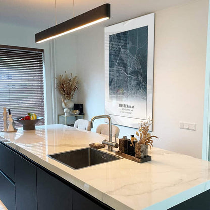 Amsterdam Donker Glas & Canvas