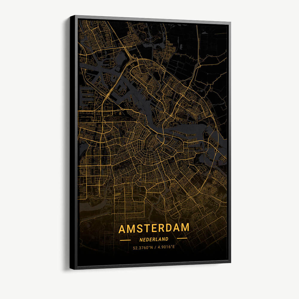 Amsterdam Gold Glas & Canvas
