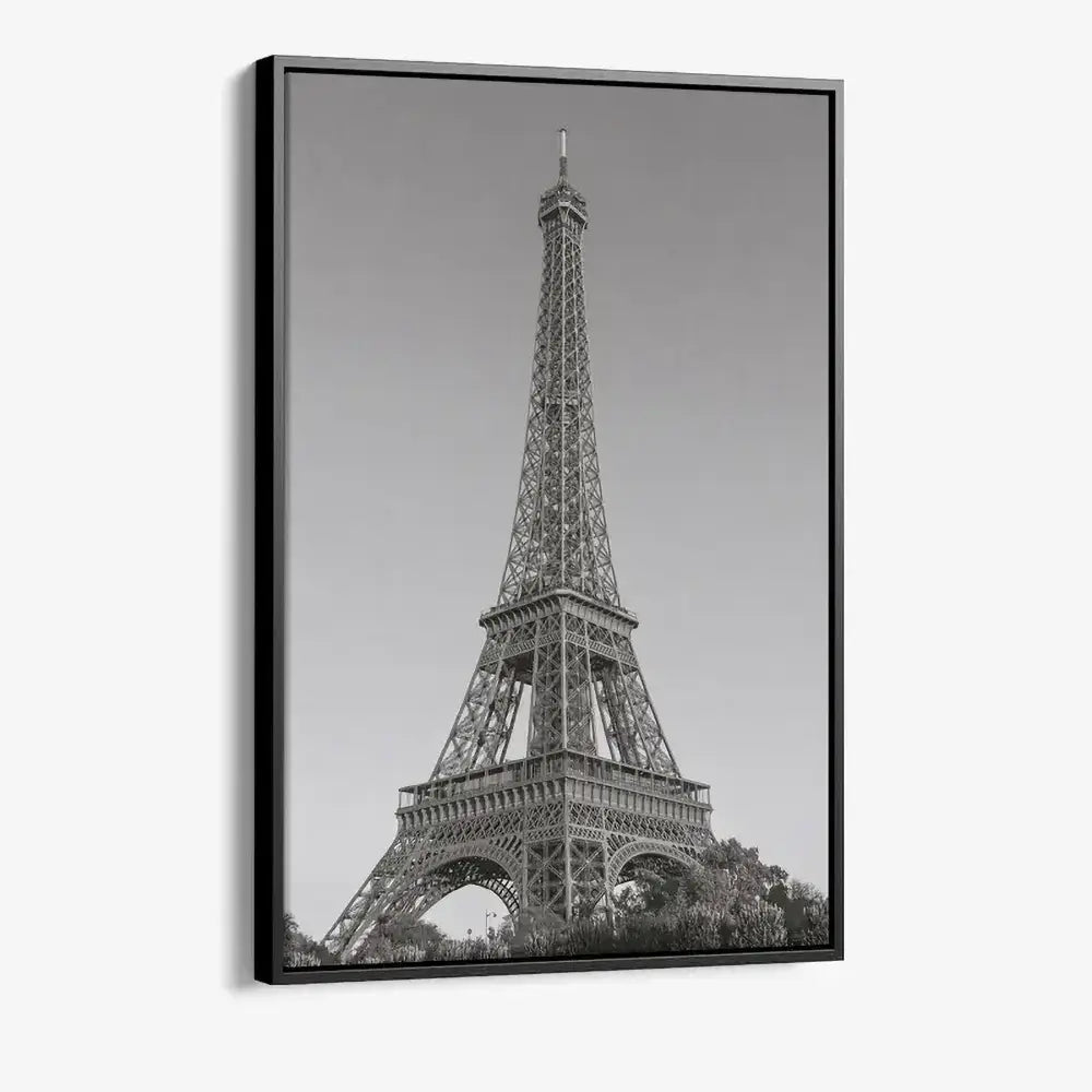 "Parisian Sentinel" Glas & Canvas