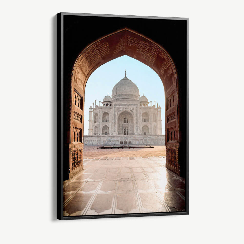Taj Mahal Glas & Canvas