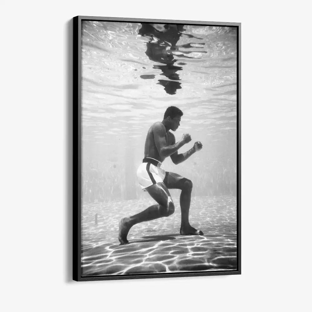 "Under Pressure" Glas & Canvas