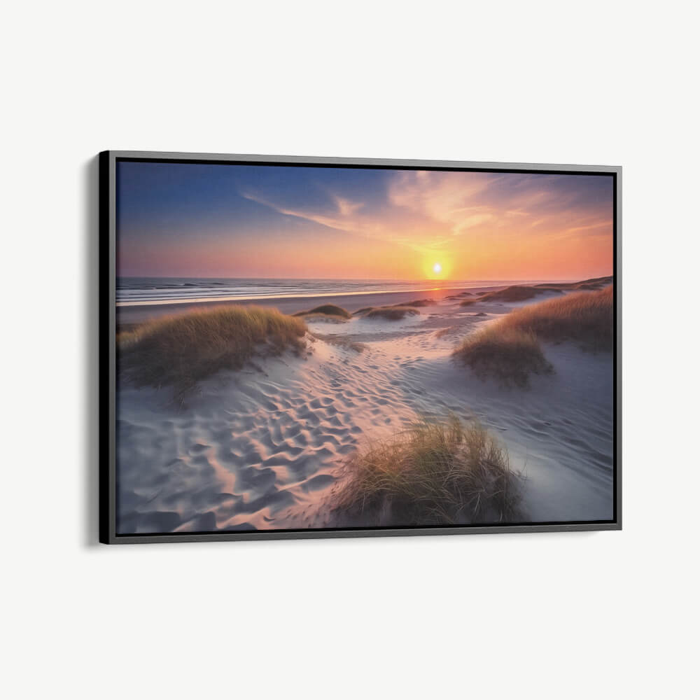 Beach Dunes Glas & Canvas
