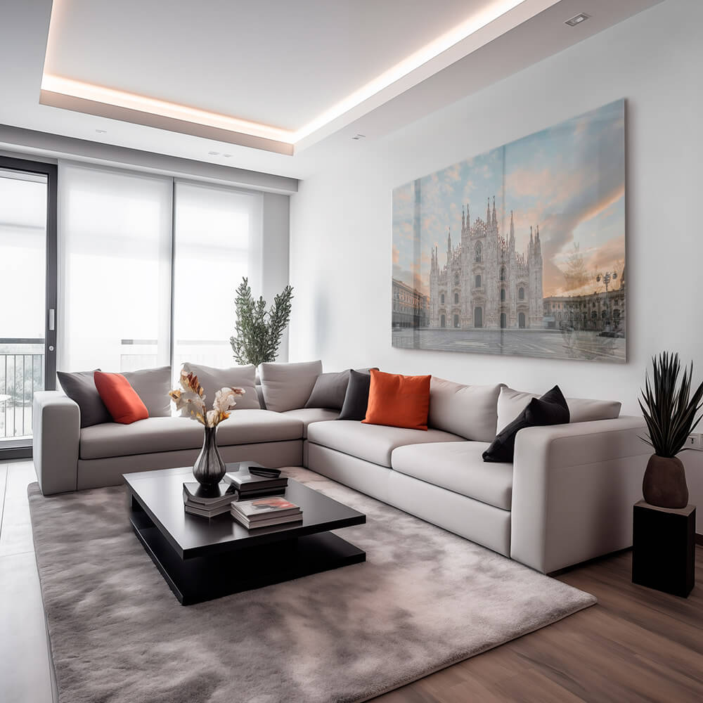 Duomo Milano Glas & Canvas