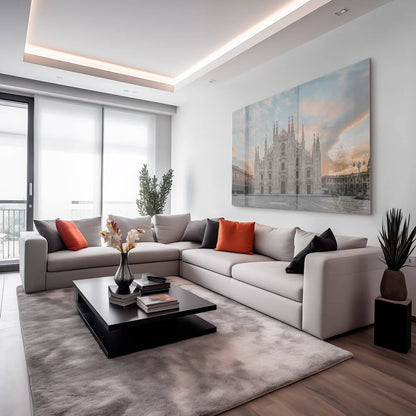 Duomo Milano Glas & Canvas