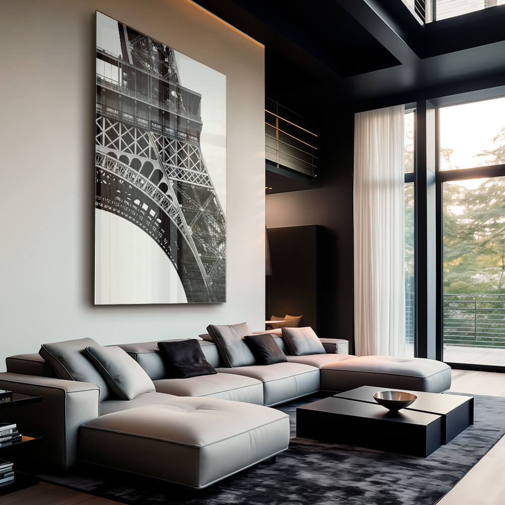 Eiffel Tower - Close Up – Glas & Canvas