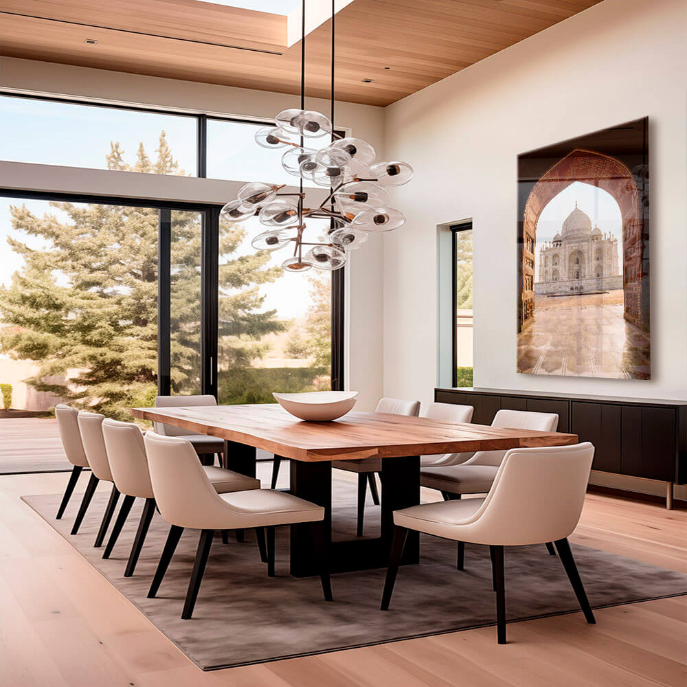 Taj Mahal Glas & Canvas