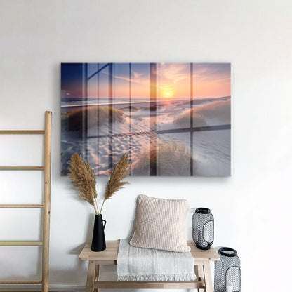 Beach Dunes Glas & Canvas