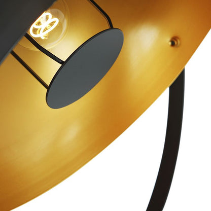 Moderne vloerlamp goud, Brenna