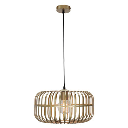 Industriële hanglamp goud, Tobi