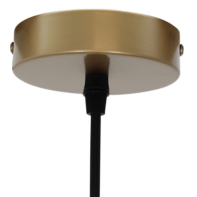 Industriële hanglamp goud, Tobi