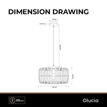 Industriële hanglamp goud, Tobi