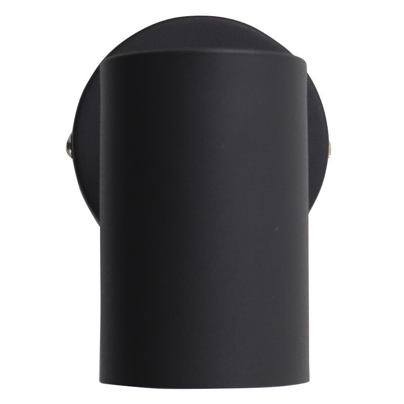 Moderne wandspot zwart, Elena, met schakelaar