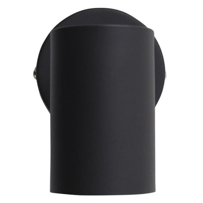 Moderne wandspot zwart, Elena, met schakelaar