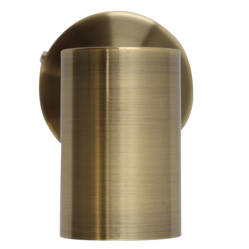 Moderne wandlamp brons, Elena, met schakelaar