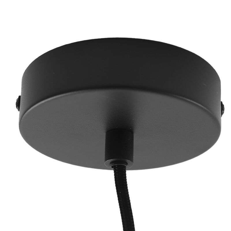 Retro hanglamp transparant, Jisca