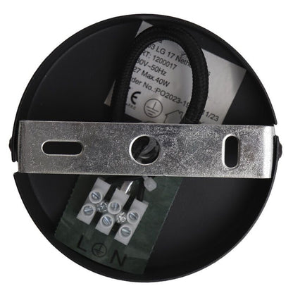 Retro hanglamp transparant, Jisca