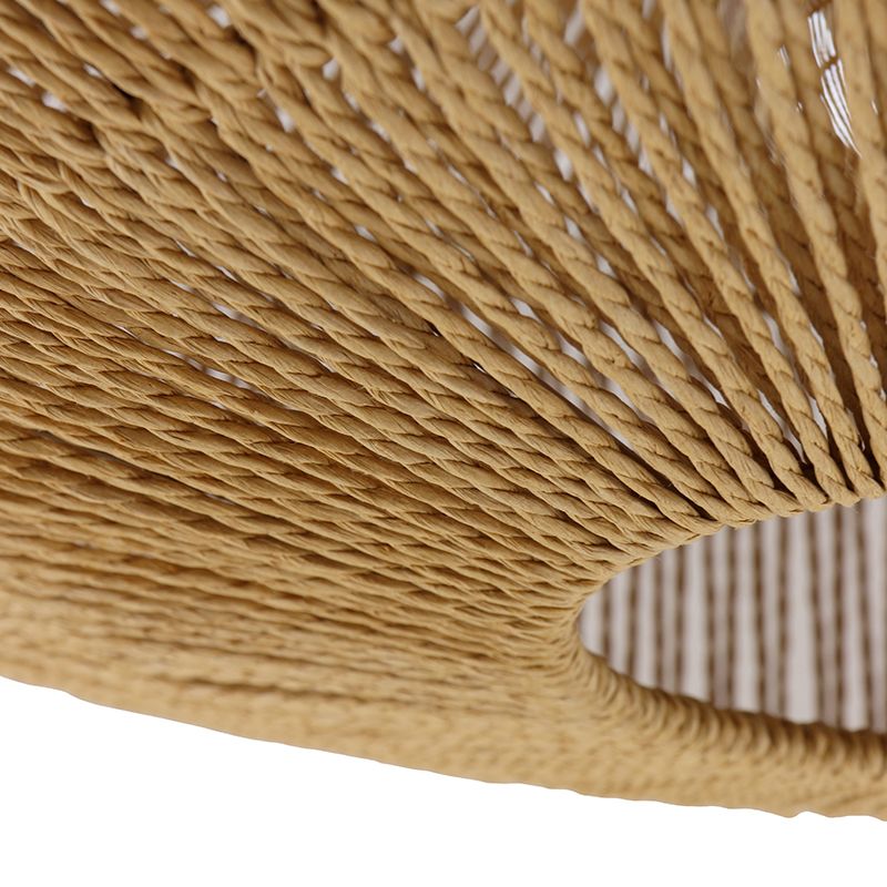 Landelijke plafondlamp bruin, Pippa