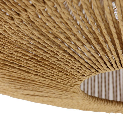 Landelijke plafondlamp bruin, Pippa