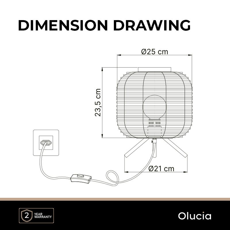 Industriële tafellamp zwart, Pinar, met schakelaar