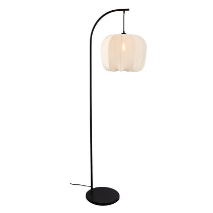 Moderne vloerlamp crème, Deborah, met schakelaar