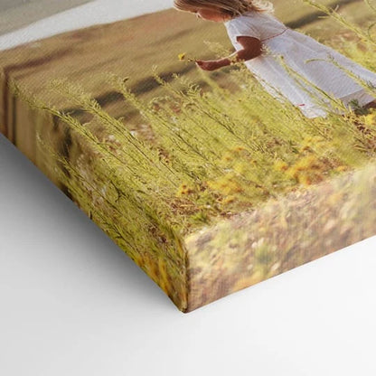 Eigen foto op canvas