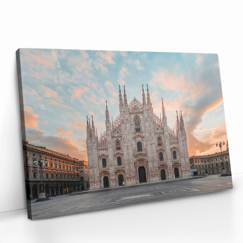 Duomo Milano Glas & Canvas