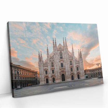 Duomo Milano Glas & Canvas