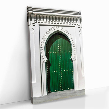 Green Door Marrakech Glas & Canvas