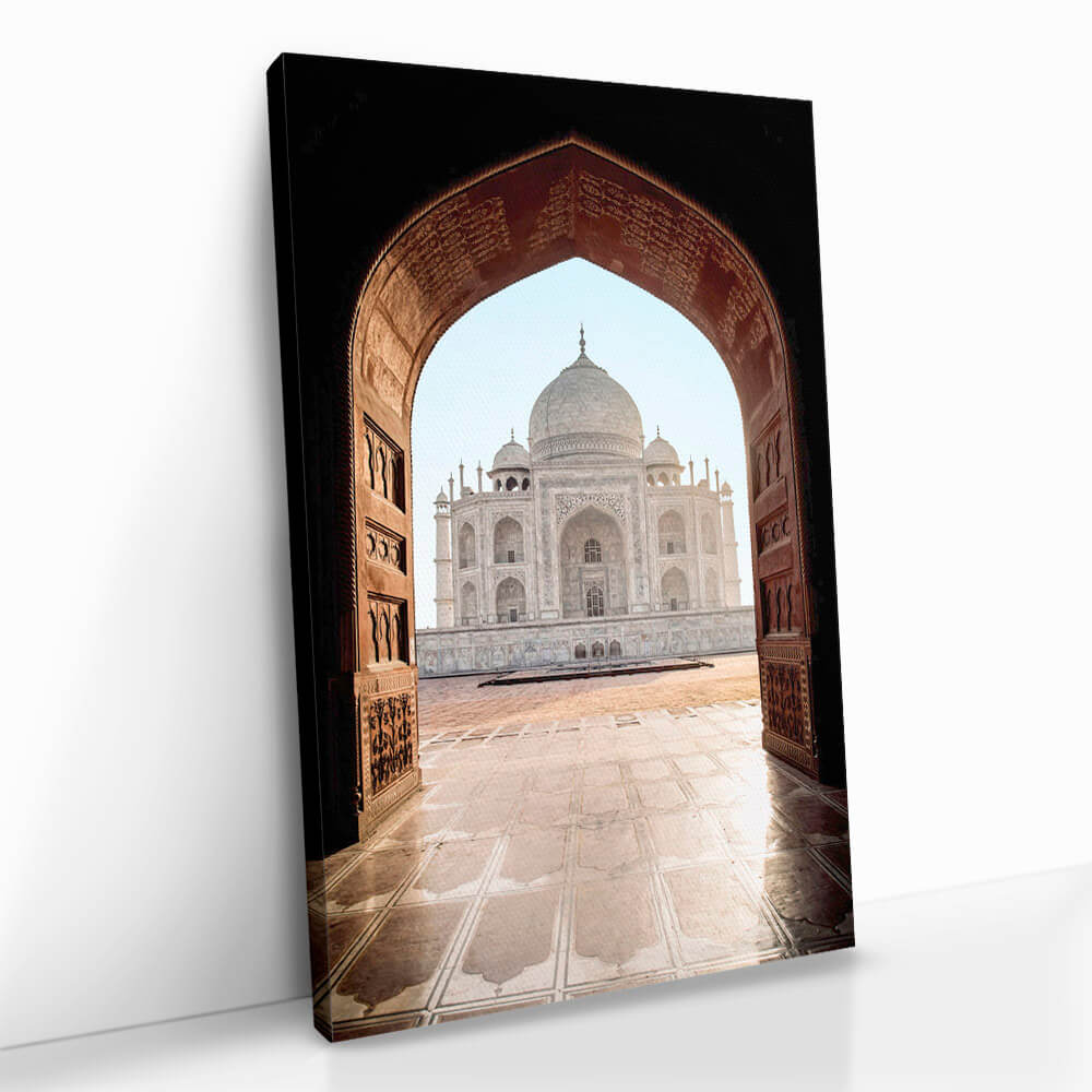 Taj Mahal Glas & Canvas