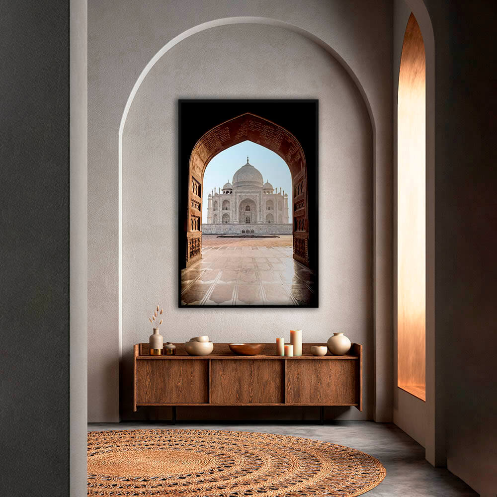Taj Mahal Glas & Canvas