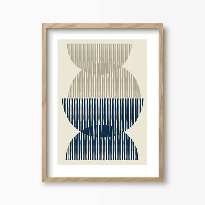 Whole Green Dark Blue Kunst Print