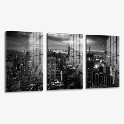Bundle Monochrome Citadel New York (3x) – Glas & Canvas