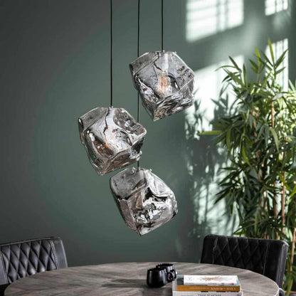 Hanglamp 3L Meteor stepped