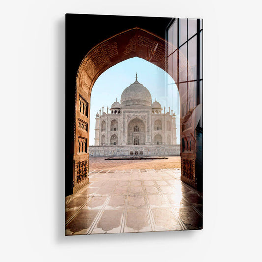 Taj Mahal Glas & Canvas