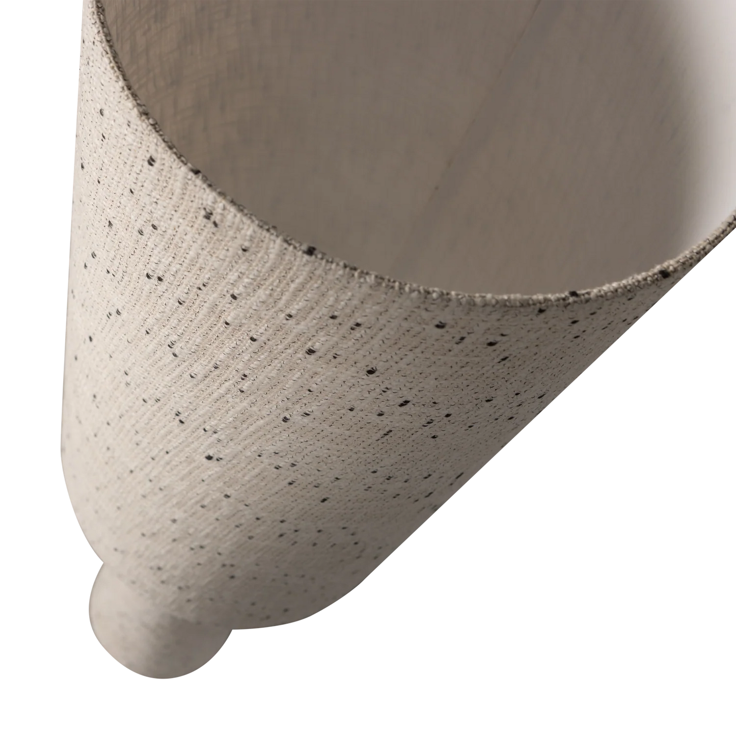 Loft vloerlamp metaal/bouclé naturel 130xø30 cm