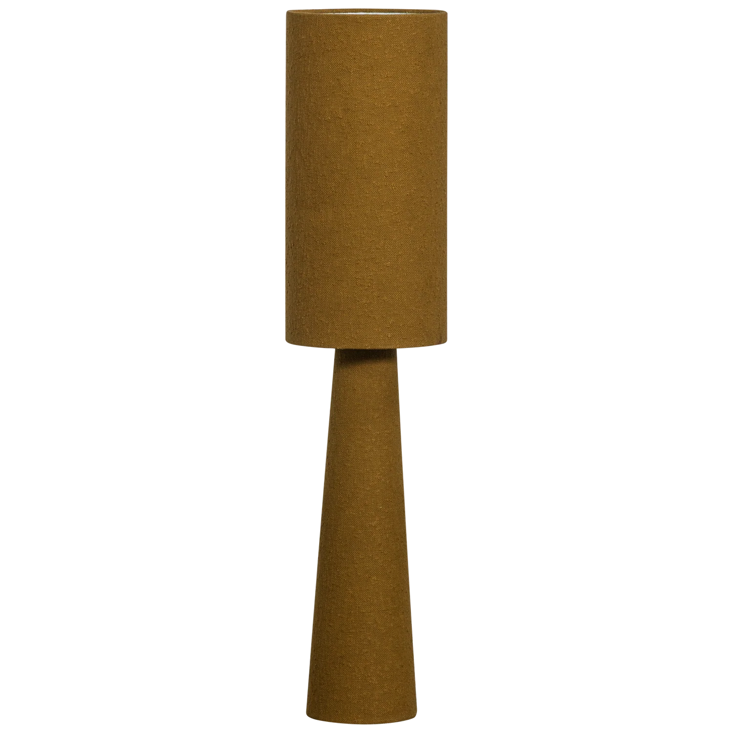 Loft vloerlamp metaal/bouclé naturel 130xø30 cm