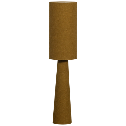 Loft vloerlamp metaal/bouclé naturel 130xø30 cm