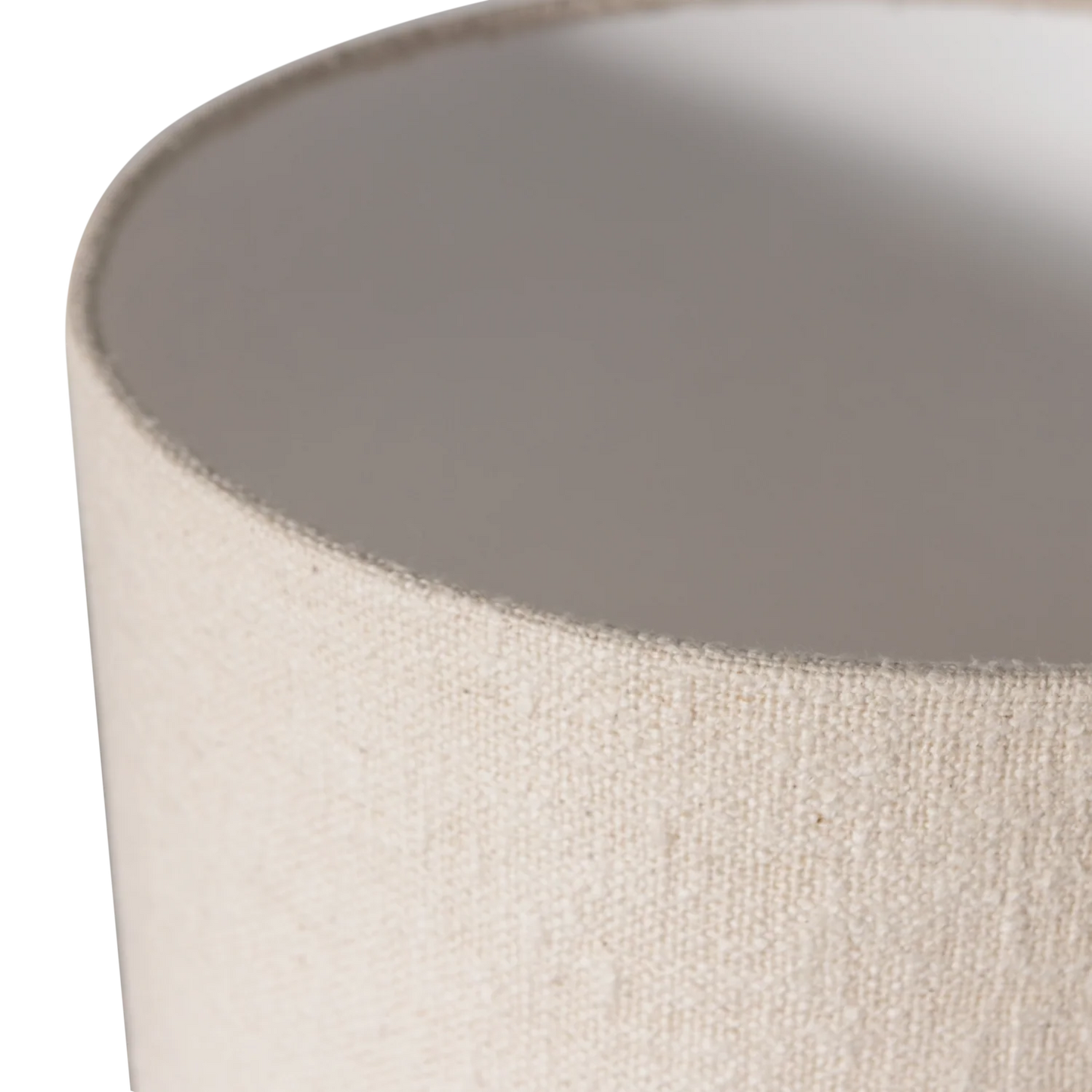 Loft vloerlamp metaal/bouclé naturel 130xø30 cm