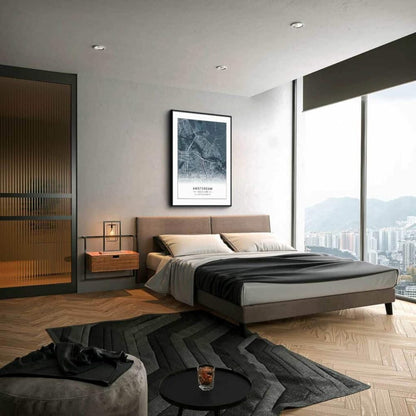 Amsterdam Donker Glas & Canvas