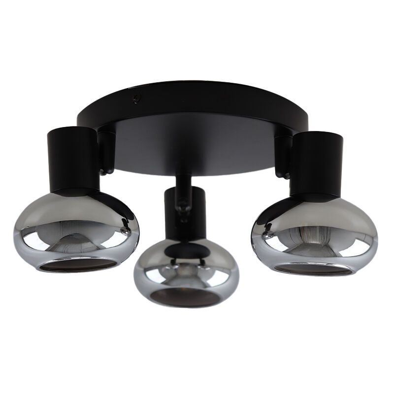 Design plafondspot zwart, Tanju