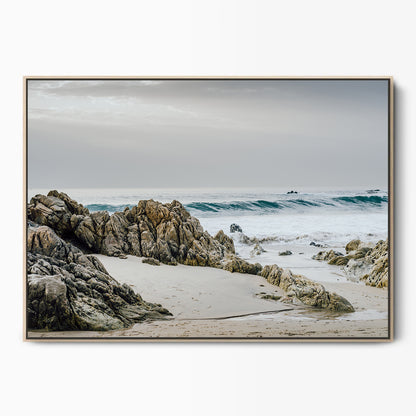 Beach Rocks Canvas Art