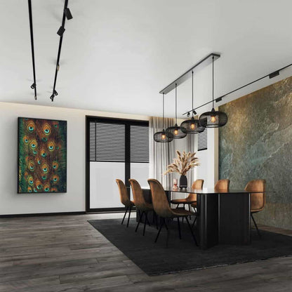 Pauwenveren Glas & Canvas