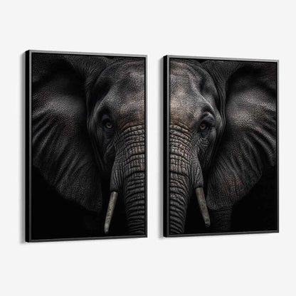 Bundle: "Elephant" (2x) – Glas & Canvas