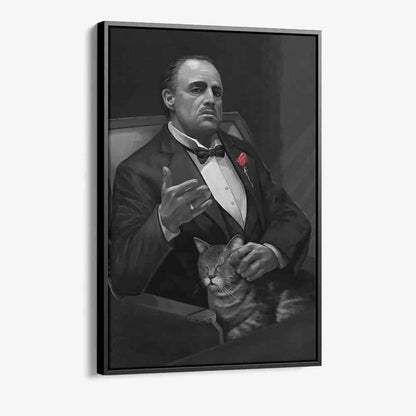 The Godfather Glas & Canvas