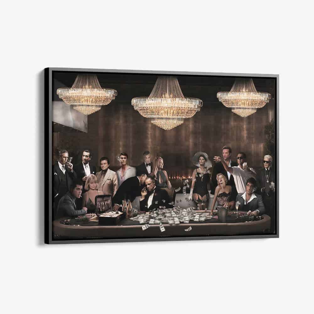 "The Starlife" Glas & Canvas