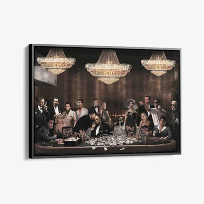 "The Starlife" Glas & Canvas