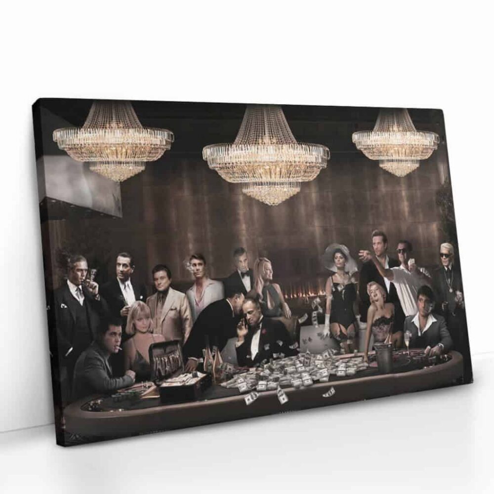 "The Starlife" Glas & Canvas