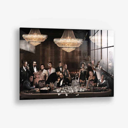 "The Starlife" Glas & Canvas