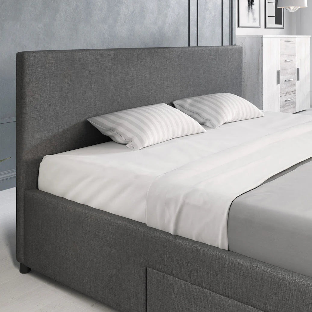 Suente Tweepersoonsbed met 4 lades