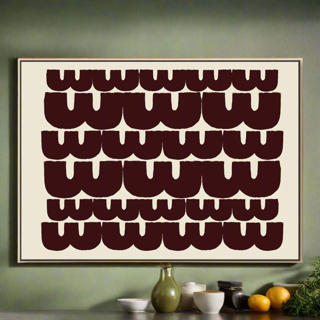 The Deep Brown Canvas Art